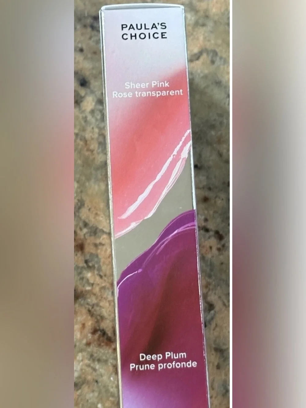 Paula’s Choice Peptide Plumping Gloss Balm Full Size Duo Sheer Pink Deep Plum